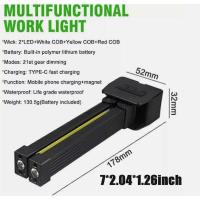 Lámpara de Gimnasio para Posar, 7th Gear Dimming, Indoor LED de Imán portáthil with Gancho - details 3