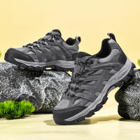 Zapatos De Senderismo Para Hombre Transpirables Antideslizantes Con Suela Suave Malla Zapatos Deportivos Casuales Para Exteriores Zapatos De Escalada - details 14
