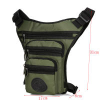 Riñonera de nailon multifunción para hombre, bolso para la cintura y la cadera, cinturón para la pierna, viaje, escalada, motociclista - details 0
