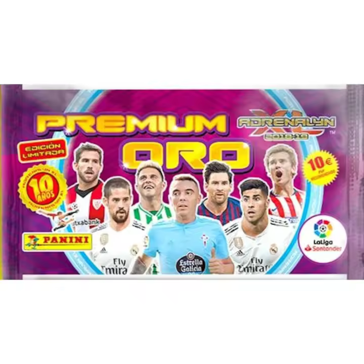 Panini Adrenalyn Sobres Premium Oro Edición Limitada 2018-19 - 1