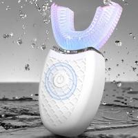 Cepillo De Dientes Eléctrico Inteligente En Forma De U Limpieza Automática 360 Grados Carga USB Impermeable Para Adultos - details 0