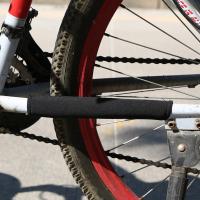 Protector De Cadena De Bicicleta Neopreno Duradero Magia Stick Accesorios De Bicicleta Protección De Eje De Cadena Cuidado De Bicicleta - details 0