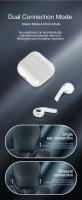 Auriculares Inalámbricos Bluetooth 5.3 True Wireless Con Estuche De Carga Impermeables Control De Volumen Mini TWS Headphone Handsfree Para Deportes - details 13