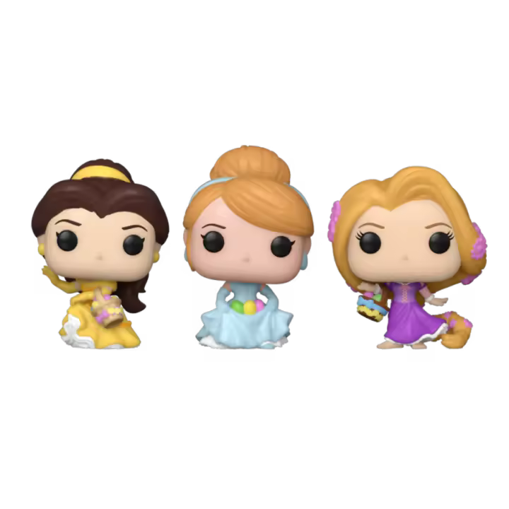 Blister 3 figuras Pocket POP Disney Princesas PascuaFigura  Coleccionable - Idea de Regalo- Mercancia Oficial - Juguetes para Niños y Adultos - Movies Fans - Muñeco para Coleccionistas y Exposición - 1