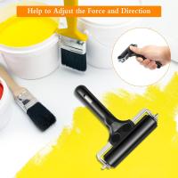 Piezas de Grabado de pegamento de rodilla Brayer de Goma, bloque de Pintura de tinte de estampado Brayer de 3,8 y 2,2 pulgadas - details 2