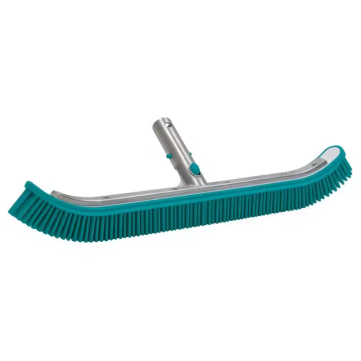 Bayrol Cepillo de Goma Reforzado en Aluminio para Limpieza Óptima de Piscinas - 1