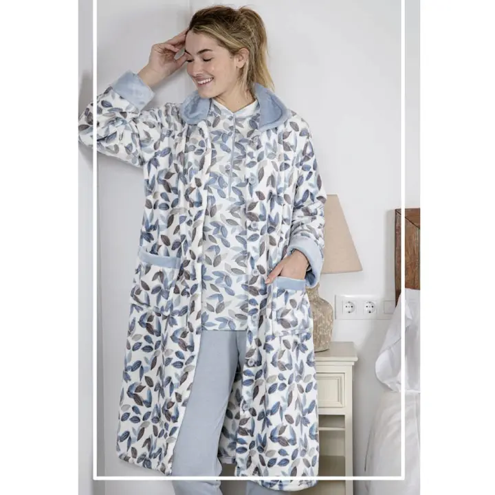 10XDIEZ Bata coralina mujer 228602 - Conjuntos de dormir para mujer - 1