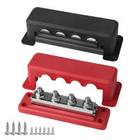 Bloque De Distribución De Energía M10 600A Barra De Autobús 24v Bloque Terminal Eléctrico Para Caravana Camión Barco Coche Camper RV - details 5