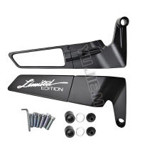 Espejo Retrovisor De Alta Calidad Para Yamaha MT-07 Patrón Nuevo Aluminio CNC Vuelo Fijo Decoración De Manillar Motocicleta - details 4