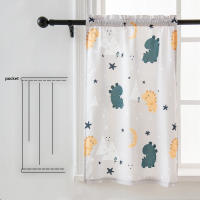 Cortinas De Cocina Pequeñas De Dibujos Animados 140 * 46CM (1 Pieza) 68 * 60CM (1 Pieza) 60 * 91CM (2 Piezas) Para Cocina Sala De Estar Y Estudio - details 4