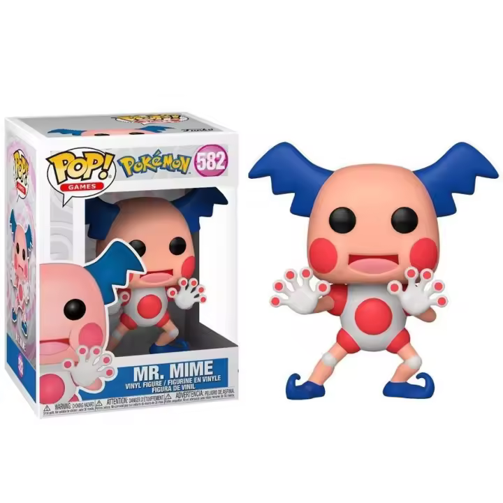 Funko Pop! Pokemon - Mr. Mime, 63696, Nº582 - 1
