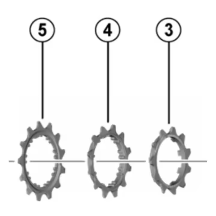 SHIMANO | Corona De Cassette DURA ACE R9200 12v - Corona individual Shimano CS-R9200. Tipo de espaciador incorporado.
Medidas:

11 TC
12 TE
13 TD - 1