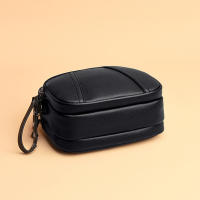 Bolso De Hombro Crossbody Para Mujer En PU Suave Con Cierre De Cremallera Y Detalles De Acero Inoxidable Estilo Fashion Solid Color - details 17