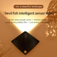 Lámpara De Pared LED Con Sensor De Movimiento Luz Nocturna Inalámbrica Para Dormitorio Sala De Estar Cocina Escaleras Iluminación Interior Decorativa - details 4