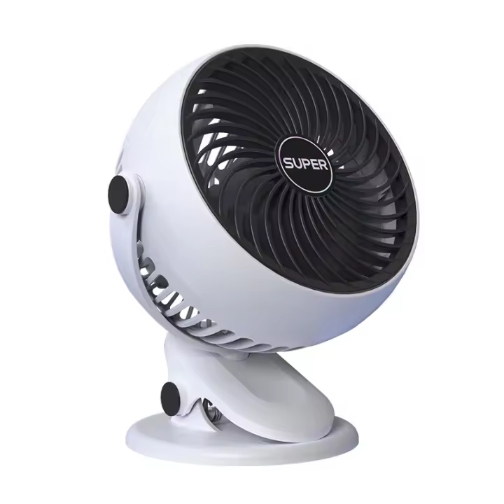 Pequeño Ventilador Electrico en 3 velocidades para Hogar, oficina, dormitorio, baño (Negro) - 1