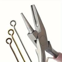 Aguja De Enredar Alambre Mini Herramienta De Oso Pardo 1/2Pcs Groove Medio Boca Redonda Herramienta Manual DIY - details 4