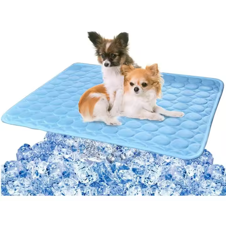 Silla de refrigeración para perros y Gatos, almohada de Seda Helada, Manta de refrigeración - 1