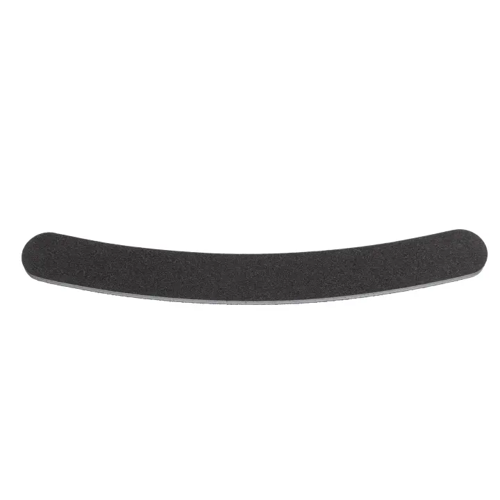 PACK 12 LIMAS NEGRA ACOLCHADA CURVA 175 X 3 MM. (marca: Pollié) - 1