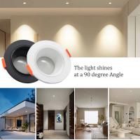Bombillas LED GU10 Para Techo 3W Ángulo Ajustable De 90 Grados Iluminación Interior Ahorro De Energía Rotación Ajustable AC220V 120V 5/10/20 Piezas - details 8