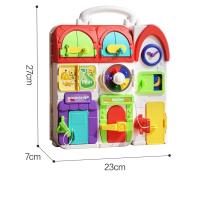Juguete De Autobús Con Sonido Y Luz Juego De Ocupación Montessori Educativo Musical Para Niños Y Niñas Edad 4-6 Años Material ABS - details 29