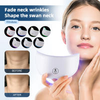 Máscara De Elevación Del Cuello Dispositivo De Belleza Del Cuello Rejuvenecimiento De La Piel Tensión Anti-Edad Blanqueamiento Tone USB CABLE Fuente De Alimentación Electrónica Plástico - details 0