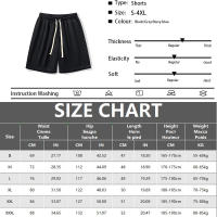 Shorts De Verano Para Hombre Casual Running Deporte Pantalones Cortos Sólidos Con Cordón Estilo Regular Secado Rápido Para Gimnasio - details 0