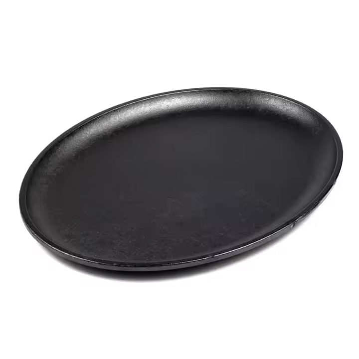 Plancha y plato ovalado de hierro 2 en 1 Lodge - 1