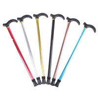 Bastón De Caminar Ajustable De Aluminio 75-90cm 2 Secciones Estables Antideslizante Para Senderismo Y Ancianos - details 2