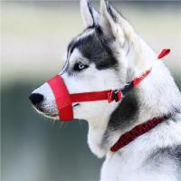 Mordaza Para Perros Pequeños De Nylon Suave Con Correa Ajustable Anti-mordedura Transpirable Para Mascotas De Tamaño S M L XL - details 7