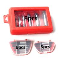 Extrayente De Tornillos Rotos 5/6/8 Piezas Acero Duradero Fácil De Usar Herramienta Para Remover Tornillos Dañados Y Bolts Centro De Buey - details 15