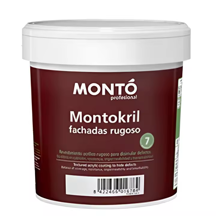 Montó (Valencia) Revestimiento Montokril Rugoso para Exteriores E Interiores con Textura que Disimula Defectos y Alta Resistencia a la Luz Solar y Agua de Lluvia - 1