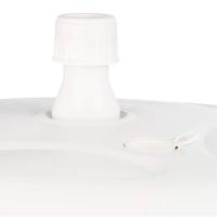 Start Electric | Base Para Sombrilla Plástica Rellenable Blanca 45x45x9cm | Marca Casa y Menaje - details 4