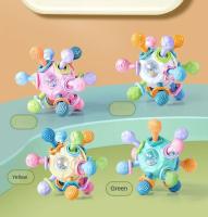 Juguete De Enseñanza Temprana Para Bebés Montessori Sensory Rotativo De Silicona Bola De Masticación Para Niños Recién Nacidos Y Niños Pequeños Desarrollo Inteligente - details 12