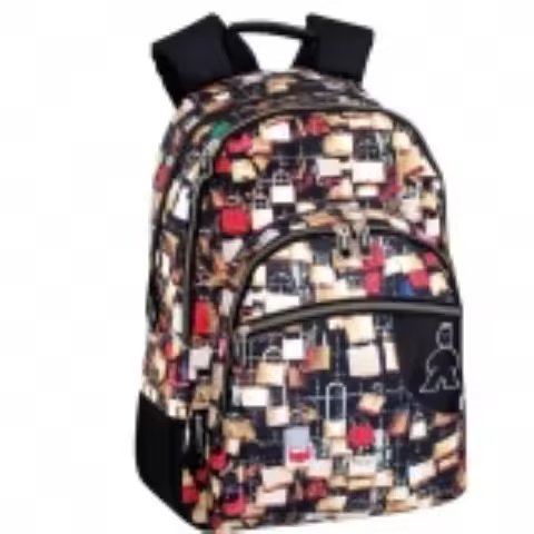 Bolsos Hf Mochila Multibolsillo Campro 43x32x14cm - 1