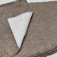 KingnetStore Colcha Boutí Cosida，Colcha Bouti Rombos Lisa ，Entretiempo, Primavera y Verano, Fina, Extra Suave y Liger，190X260CM - details 2