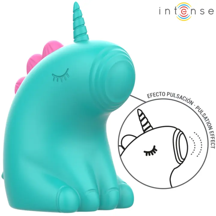INTENSE Estimuladores Clítoris TRIXIE, PINKIE y SWEETIE Unicornio, Vibradores Potentes, Recargables, Resistente al Agua, Silicona Médica, Estimulación Precisa, Juguetes Sexuales para Mujer, Discreto, Placer Máximo, Envío Seguro y Privado - 1