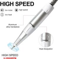 Martillo Eléctrico Para Uñas Herramienta De Pulido Y Grind Manicura Y Pedicura Con Mango Y Accesorios 5 PIN PLUG - details 1