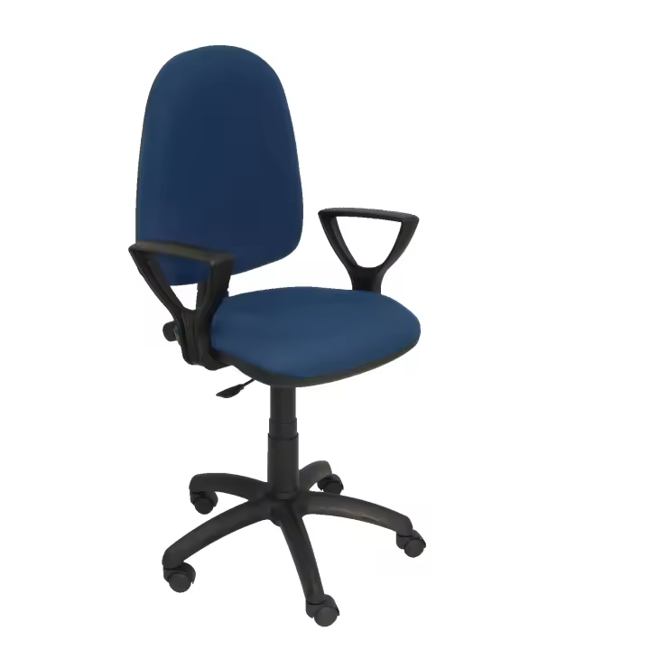 Piqueras Y Crespo Silla de Oficina Ergonómica BALI Azul Marino con Brazos - 1
