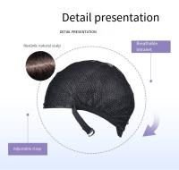 Pelucas Sintéticas De Larga Duración Para Mujer Con Resaltos Marrones Y Textura Rizada Fibra De Alta Temperatura Peluca Completa Cómoda Ajustable - details 6