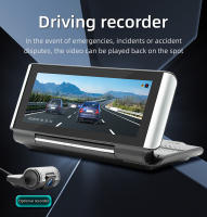 BQCC Pantalla Portátil De 6.86 Pulgadas Con Pantalla Plegable MP5 USB BT DVR Mirrorlink Android Carplay IPS Reversa Para Coche - details 6