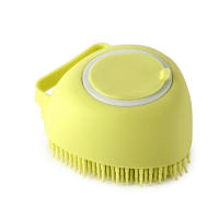 Cepillo De Baño Para Mascotas De Silicona Suave Masajeador Con Gel De Ducha Herramienta De Limpieza Para Perros Y Gatos Suministros De Peluquería - details 13
