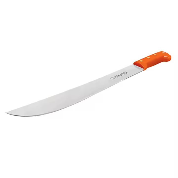 Machete Truper Estándar de 46 cm - Mango Naranja - Hoja Pulida - Herramientas Manuales para Camping y Senderismo - 1