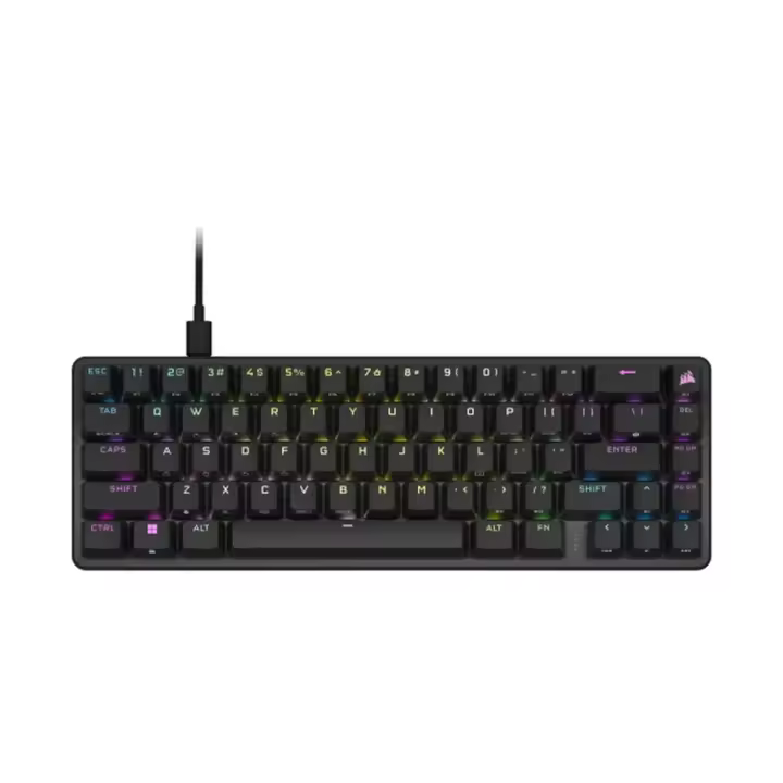 Corsair CH-91A401A-ES teclado USB QWERTZ Español Negro - 1