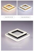 Luces De Techo LED Minimalistas Modernas Para Pasillo Sala De Estar Iluminación Nórdica Luces De Balcón Spot De Canal Incluye Bombillas Fuente De Alimentación AC - details 13