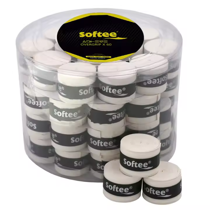 Tarro 60 Overgrips Softee Blanco Adhere - 1