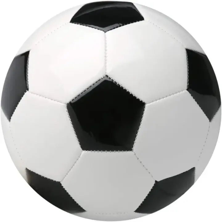Bola De Fútbol Profesional Tamaño 3 4 5 Clásica Blanca Y Negra Con Capa PU Gruesa Tejido Tightly Para Entrenamiento De Equipo Y Partidos - 1