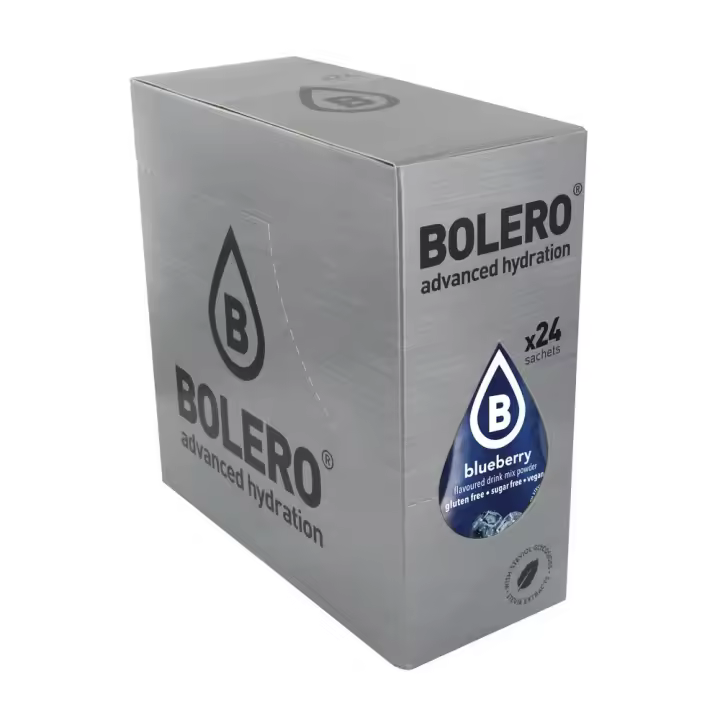 Bolero - Drink Box 24 x 9 g - Bebida de sabores baja en calorías - Sabor Arandano - 1