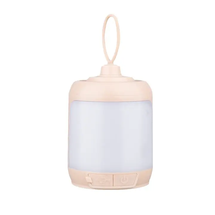 Lámpara De Mesa Portátil LED Recargable Impermeable Para Camping Luz Nocturna Dimmable Multi-function Touch Bedside Lamp - 1
