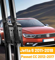 Limpiaparabrisas Delantero LHD Para VW Jetta 6 MK6 A6 Passat CC 2012-2018 Pincel De Ventosa Para Ventanilla Del Coche Accesorios 24"19" Material De Goma Natural - details 0