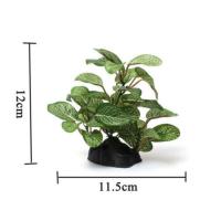Plantas Artificiales Submarinas Para Acuarios Árbol De Tortuga Con Raíces Decoraciones Para Tanque De Peces Y Reptiles - details 1